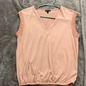 Blush tank top